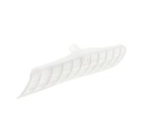 Abaodam Gratte-ci-Dessous Râteau à Neige Grattoir à Neige Balai De Déneigement Nettoyeur De Neige Balayage Pelle à Neige pour Trottoir Glace Râteau Pelle à Neige Poignée Blanche Plastique