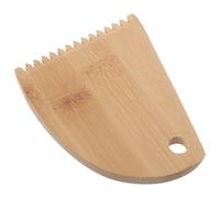 Abaodam Grattoir à Wax pour Planche de Surf en Bois 9,9 X 7,4 Cm, Peigne Décapant Cire Ergonomique, Outil Nettoyage Surf Compact, Accessoire Solide Voyage