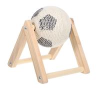Abaodam Grattoir pour Chat Sphérique Sisal Naturel Interactif pour Griffes Protège Meubles Stimulation Ludique Intérieure pour Petits