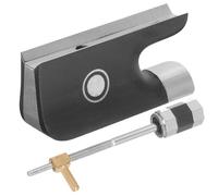 Abaodam Grenouille pour Archet de Violoncelle en Bois D’Ébène Coloré, Accessoire avec Vis en Laiton Blanc, Pièce de Remplacement Professionnelle pour Violon et Violoncelle, Outil