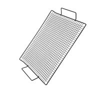 Abaodam Grille de Barbecue Antiadhésive 38 X 25,4 Cm en Métal, Filet de Cuisson Polyvalent pour Grillades et Refroidissement, Support Résistant pour Barbecue en Plein Air et Pâtisserie