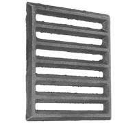 Abaodam Grille de Barbecue en Fonte 14x15 Cm Robuste et Épaisse, Panneau Multifonction pour Cuisson au Bois, Équipement Extérieur pour Rassemblement et Camp en Plein Air