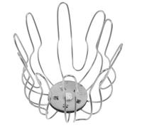 Abaodam Grille de Protection de Gouttière en Acier Inoxydable 50-70 MM Protège-Gouttière Flexible pour Terrasse Balcon et Toit Filtre Anti-Feuilles et Drainage