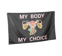 Abaodam Guirlande Drapeau Mon Mon Choix Drapeau Pour Droit à Avortement Décoratif