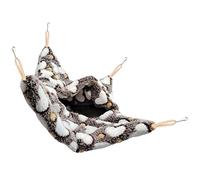 Abaodam Hamac Suspendu Confortable pour Hamster Lit Douillet pour Rongeur Accessoire pour Chinchilla et Espace de Détente