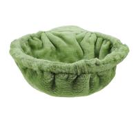 Abaodam Hamac Suspendu pour Chat 30 CM Vert Lit Doux de Sieste de Cuillère Accessoire de Remplacement pour Arbre à Chat Perchoir Confortable pour Petits Animaux Couchage Suspendu
