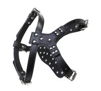 Abaodam Harnais avec Pointes pour Chien Confortable Et Durable pour Marche Entraînement Harnais Portable pour Petits Et Grands Chiens