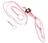 Abaodam Harnais pour Tortue en Daim Corde de Remorquage Pratique pour Prévenir la Perte, pour Promenade la Maison Fête Couleur Aléatoire