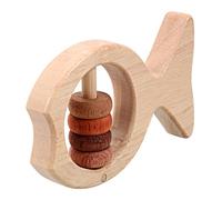 Abaodam Hochet Bois Montessori pour Bois pour Développement Sensoriel et Motricité pour Nouveaux et Bas Âge