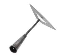 Abaodam Houe Creuse Légère pour Jardinage Outil Polyvalent de Désherbage et Plantation Binette Compacte pour Potager Outil à Main pour Cultiver Légumes et Entretenir Jardin Tête Seule