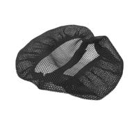 Abaodam Housse de Coussin de Selle de Vélo Confortable en Tissu Noir, Antidérapante et Ajustée pour Hommes et Femmes, pour Longues Balades et Cyclisme Toutes Saisons