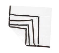 Abaodam Housse de Meuble Transparente Gel Jardinage imperméable Feuille de Transparente Couverture de Claire Capot de Protection Transparent Plastique