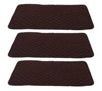 Abaodam Housse de Têtière Polyester à Carreaux pour Fauteuil Relax | Protection Amovible Couleur Café, Surface Lisse Antidérapante, pour Appui-tête de Canapé et Usage Quotidien