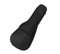 Abaodam Housse De Transport Étanche pour Ukulélé Sac Rembourré Double Épaules Toile Pratique pour Musiciens Acoustiques Noir