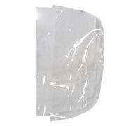 Abaodam Housse Imperméable de Dossier pour Fauteuil de Coiffure en Plastique Protectrice 62,5x34 Cm Adaptée Salon de Coiffure et Massage