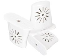 Abaodam Humidificateur pour Ukulélé Maintien Qualité Sonore 3pcs en Abs Léger Éponge pour Étui ou Paquet D'ukulélé Blanc