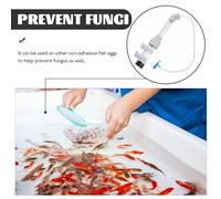 Abaodam Incubateur Œufs pour Cichlidés Écloserie Aquarium Incubateur Poissons Œufs Séparés des Parents Circulation Eau Fraîche