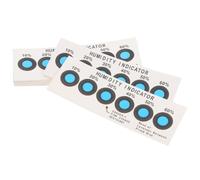 Abaodam Indicateur d'humidité à dessiccant Carte sensible à l'humilité 10.50X4.00Cm Changement de couleur réutilisable pour surveillance et contrôle maisons bureaux 20pcs