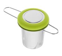 Abaodam Infuseur à Thé Design Simple et Facile à Ranger Maison en Acier Inoxydable Pliable Poignée Rabattable, Passoire à Mailles Fines