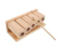 Abaodam Instrument de Percussion Bois Tons avec Maillet pour Garçon Fille Éducatif et Sécurisé Développement Musical et Social Classe et