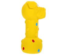 Abaodam Interactive Squeaky Dog Toy Latex Animal Shape Teething Plaything for Small Dogs Fun Chewing Reward for Training and Playtime