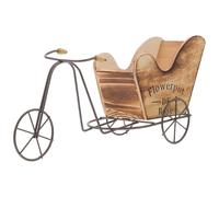 Abaodam Jardinière à Vélo pour Décoration de Table et Rangement Vintage et Bois Modèle Unique d'un Vélo Ancien pour Intérieur et Salon