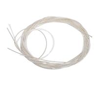 Abaodam Jeu de Cordes de Guitare Classique en Nylon 6 Cordes Acoustiques Remplaçables Fil Métallique Argenté Ensemble pour Réparation et Pratique Musicale Accessoires pour Guitare