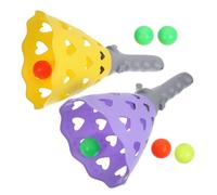 Abaodam Jeu de Lancer et Rattraper Balle pour Garçon Fille Interactif Extérieur Améliore Coordination et Réflexes Jeu Familial Amusant pour Plein Air et Intérieur