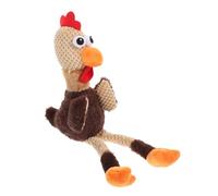 Abaodam Jouet à Mâcher Créatif pour Chien en Peluche Souple De Poulet Jouet D’entraînement Interactif De Taille Moyenne Maison Et Chiots De Compagnie Visant La Santé Dentaire