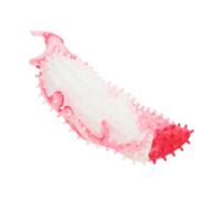 Abaodam Jouet Caoutchouc pour Chiens Jouet à Mâcher pour Nettoyage des Dents Jeux Interactifs Accessoire Amusant pour Chiots Et Petits Chiens