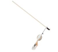 Abaodam Jouet Interactif pour Chat Baguette avec Plume Taquin pour Chaton Jouet De Chat Tenture pour Animaux De Compagnie