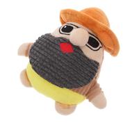 Abaodam Jouets en Peluche pour Animaux de Compagnie Balle rebondissante pour Chiens de Chien Rose Jouets pour Chiens Chien Anneau Hibou Chiot Yellow