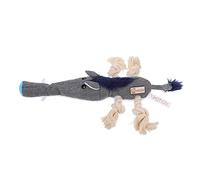 Abaodam Jouets Sonores pour Animaux De Compagnie Interactif pour Chien Dentition Grincement Jouets pour Chiens Difficiles Peluche Grinçant Mâcher Tissu Oxford Grey