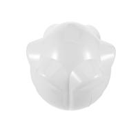 Abaodam -jour Acrylique Étanche pour Lampadaire Extérieur -jour Lotus Blanc pour Jardin Patio et Lampes Murales Protection Résistante pour Éclairage Extérieur