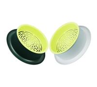 Abaodam Kit 2pcs Jardinières en Plastique pour Herbe à Chat sans Terre Plateau d'eau Pratique et Ventilation Multiple, pour Culture Intérieure et Jardinage