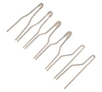 Abaodam Kit 6 Pointes Coudées et Plates pour Stylo Brûleur Fil, Accessoires pour Pyrogravure Bois et Projets de Bricolage