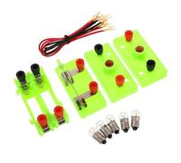 Abaodam Kit Circuit Électrique Éducatif pour Garçon Fille Ensemble Expérimentation Physique Série et Parallèle Matériel et Sécurisé pour Laboratoire Scolaire Outil Interactif Stem pour