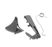 Abaodam Kit D’accélérateur Tronçonneuse Modèle 350 353 346 340 345 357 359, Ensemble Tige et Bras D’étranglement, Ressort de Gâchette Compatible, Pièce de Rechange pour Entretien Jardin