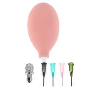 Abaodam Kit D'applicateurs de Précision en Céramique Rose avec Pointe Fine et Boule pour Poterie, Émaux et Argile, Outils de Modelage Polyvalents pour Travaux Artisanaux, Matériel Poterie
