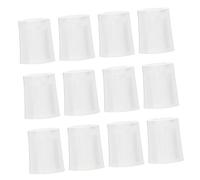 Abaodam Kit de 20 Têtes de Vaporisateur Rechargeables en Plastique Blanc pour Flacons de Parfum Vides, Design Portable et Décantation Précise, pour Voyage et Maquillage