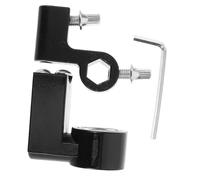 Abaodam Kit de Conversion Pédale Grosse Caisse Double Chaîne avec Arbre de Transmission et Clé Accessoire Percussion Compatible Batterie Jazz Support Maillet Adaptable pour Pédale Simple à
