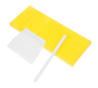 Abaodam Kit de Fabrication de Pâtes Fait Maison 3 Pièces en Plastique Planche à Pâtes Large Multifonction et Couteau à Découper Ustensile Cuisine pour Gnocchis et Spaghetti et Macaronis