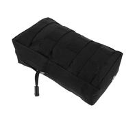 Abaodam Kit de Fixation Noir 18 Pièces pour Paquet à Dos et Gilet, Accessoires Modulaires Organiseur de Tube D'hydratation, Boucles et Mousquetons Résistants pour Randonnée, Camping