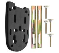 Abaodam Kit de Fixation pour Top Case Moto avec Plaque de Support Visserie Complète Matériel de Montage pour Coffre Arrière de Moto Quincaillerie Robuste Installation Sécurisée et Solide