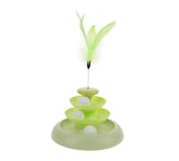 Abaodam Kit De Jouet Interactif pour Chat avec Tour à Jouet Intérieur pour Et avec Balle Rotative Améliore Activité Réflexes des Félins