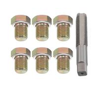 Abaodam Kit de Réparation de Filetage Bouchon de Vidange D'huile M15x1,5 13 Pièces Haute Résistance pour Réparation Rapide du Carter D'huile Moteur Outil Professionnel pour Atelier