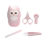 Abaodam Kit De Soins Pour Les De Bébé Accessoire Pour Nouveau-né Coupe- Pour Bébé Coupe- Pour Tout-petits Manucure Sûre Kit De Ciseaux À Pour Nourrissons Ensemble De 5 Pièces