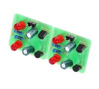 Abaodam Kit de Soudure Électronique LED Clignotant pour Débutants, 2 Pièces, Module Bistable, Formation Pratique, Apprentissage Scolaire et Projets DIY Éducatifs