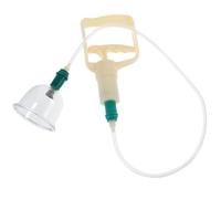 Abaodam Kit de Ventouses Chinoises à Pompe Manuelle Outil Aspiration Sous Vide pour Massage et Élimination Humidité Complet pour Usage Familial à Domicile