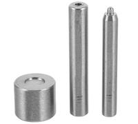 Abaodam Kit D'outils pour Œillets Métalliques 10mm Poinçon Manuel, Perforatrice à Cuir et Tissu, pour Réparation de Chaussures, Bottes et Bâches, Accessoire Portable pour Bricolage